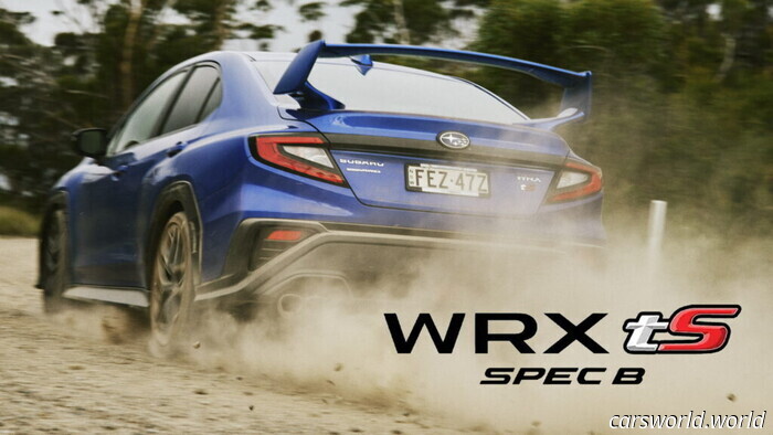 El Nuevo Subaru WRX tS Spec B Trae Un Aspecto ITS Y Un Manual A Australia | Carscoops